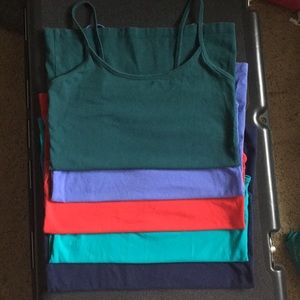 Set of five tank tops from Forever 21/Walmart